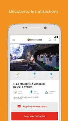 Futuroscope android App screenshot 1