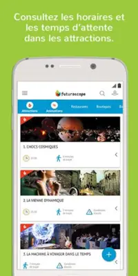 Futuroscope android App screenshot 2